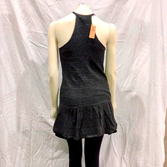 American Eagle Dark Grey Tank Sweater Dress XS NWT - Picture 2 of 3